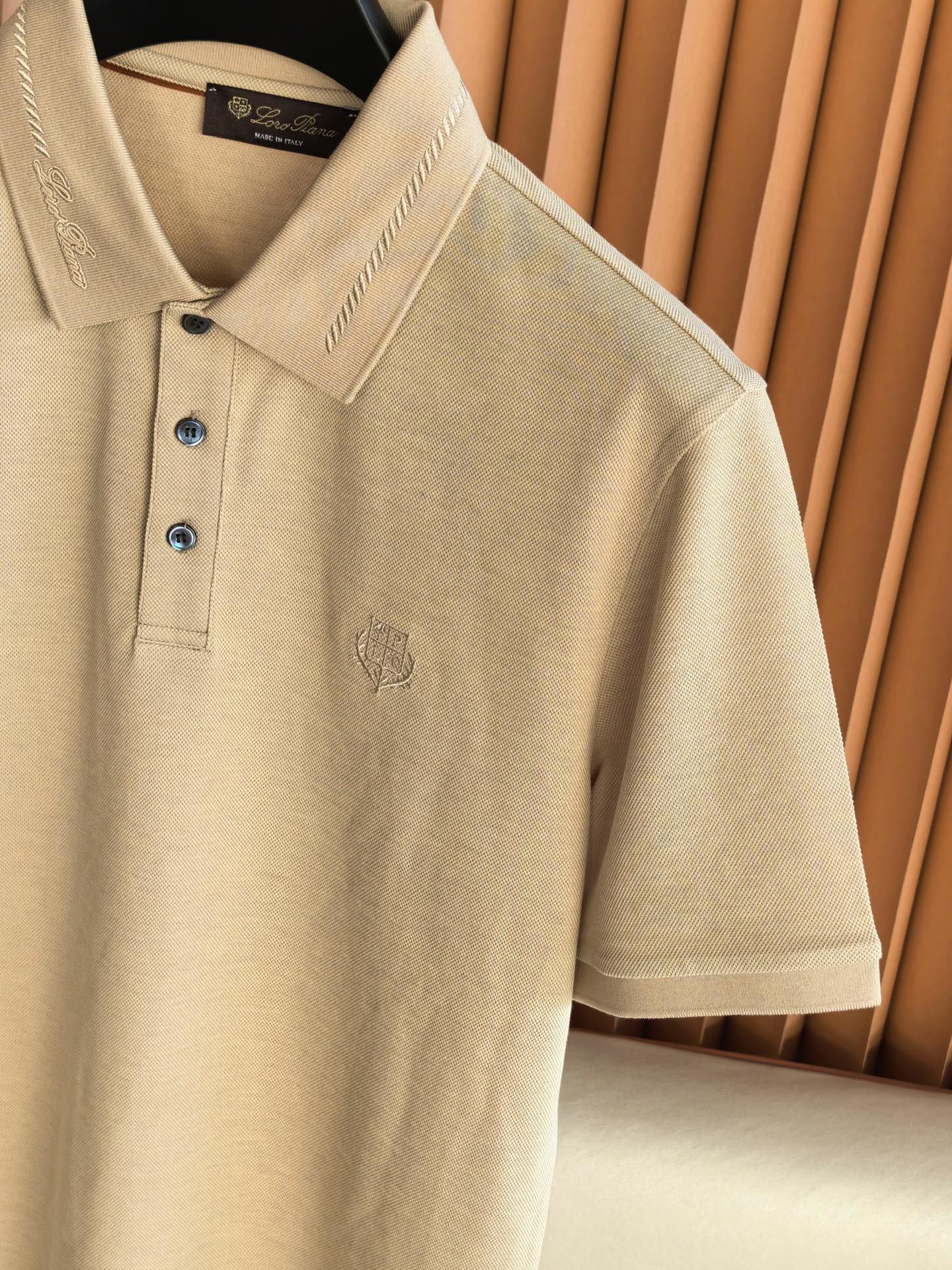 Lor* Pian* Loro Piana，2026新款诺U翩然 奢雅新章 | 羊毛珠地Polo衫，重新