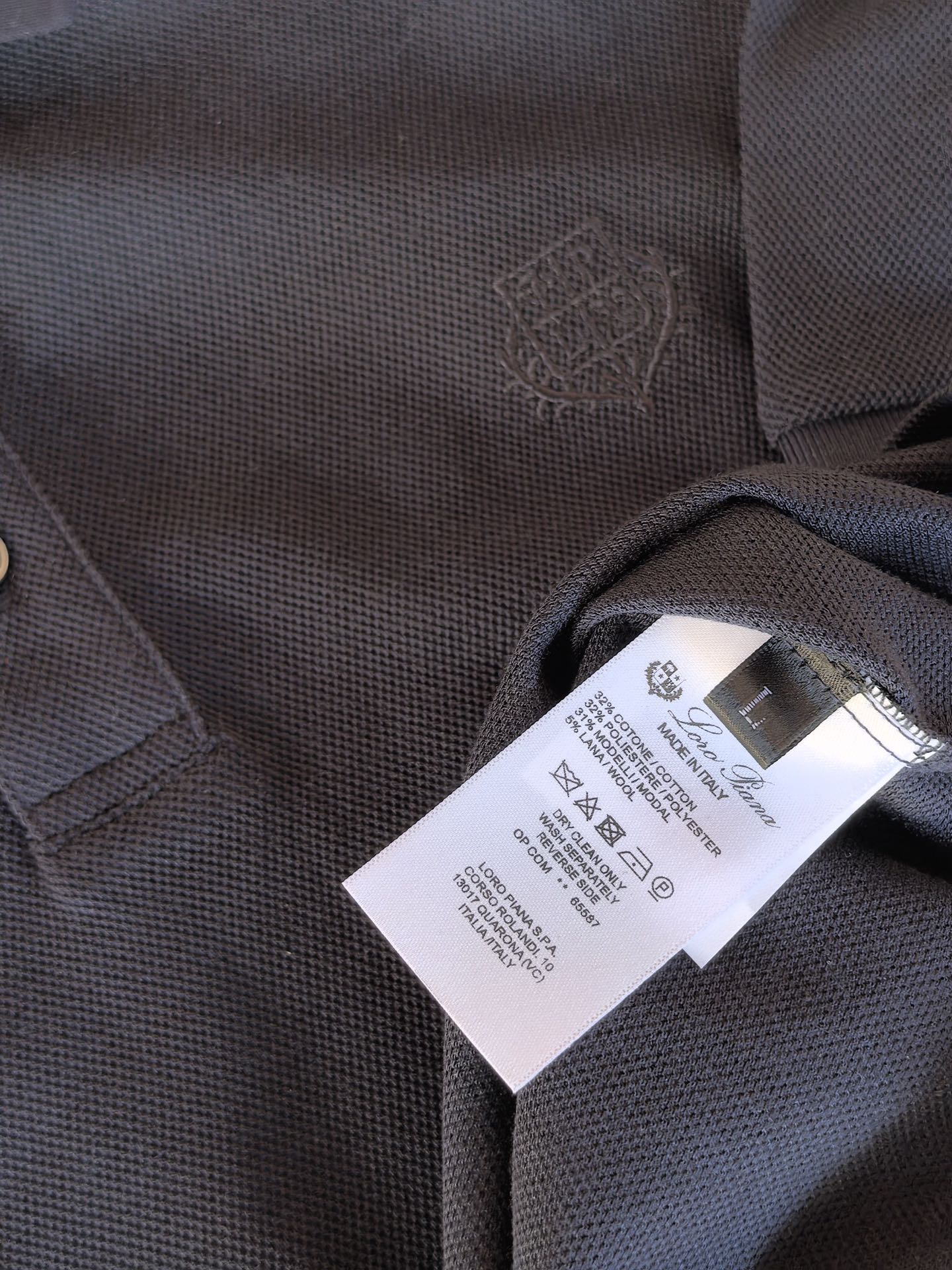 Lor* Pian* Loro Piana，2026新款诺U翩然 奢雅新章 | 羊毛珠地Polo衫，重新