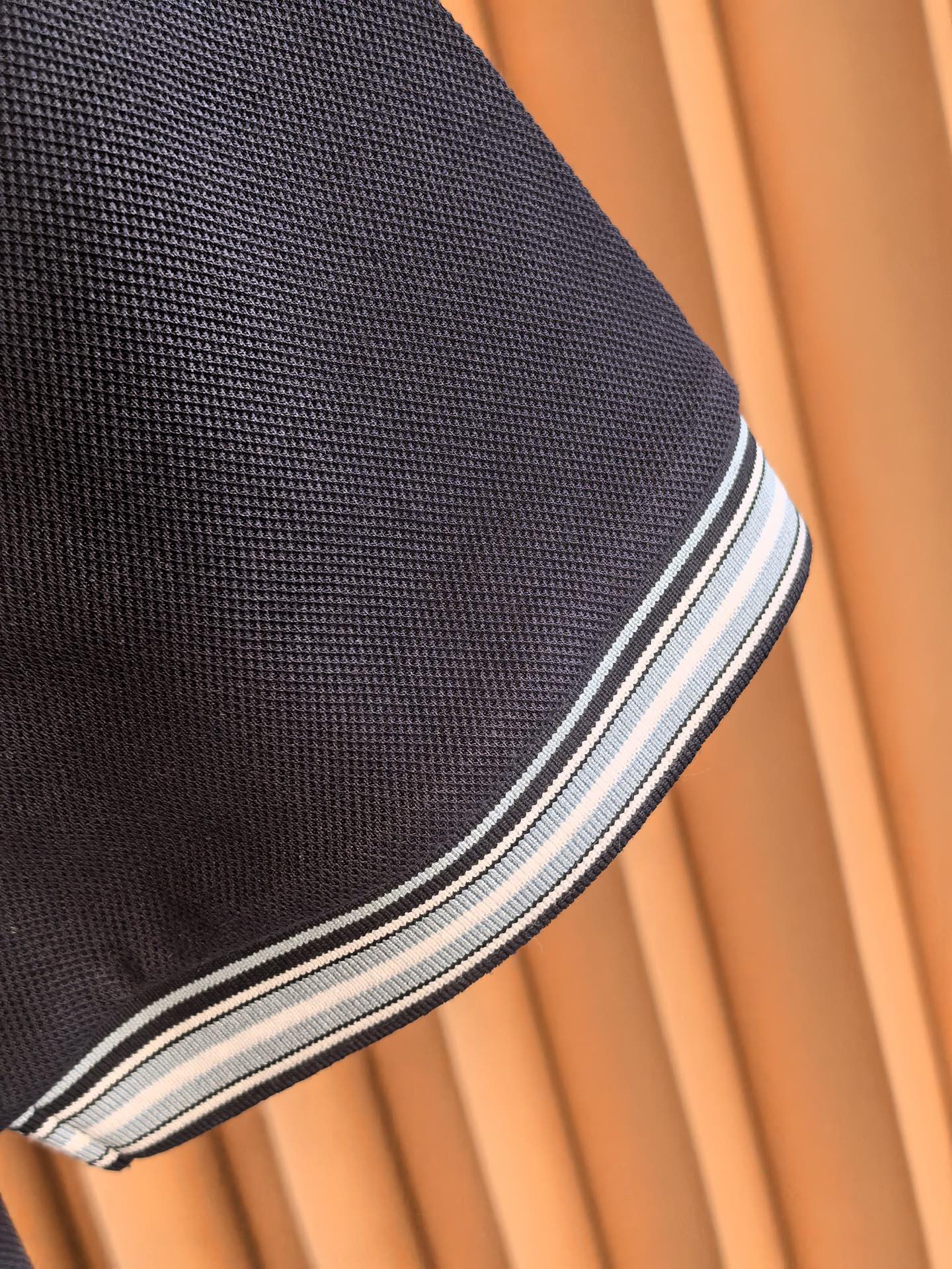 DIOR 迪奥2026新款男士羊毛珠地Polo衫｜珠地肌理的儒雅进阶，甄选羊毛珠地面料，羊毛纤维赋予面料