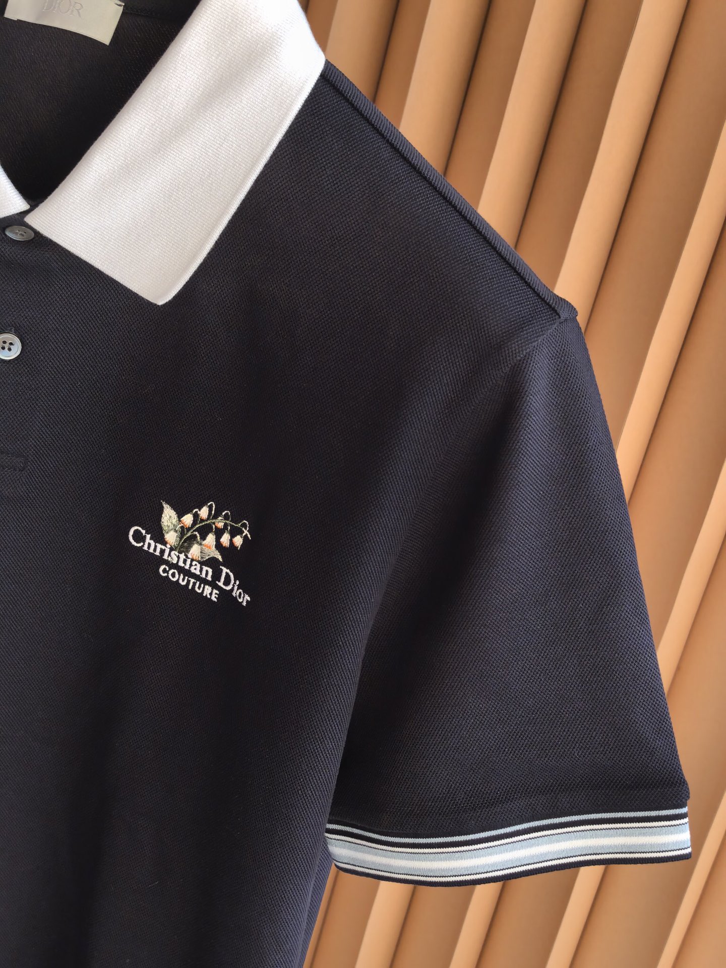 DIOR 迪奥2026新款男士羊毛珠地Polo衫｜珠地肌理的儒雅进阶，甄选羊毛珠地面料，羊毛纤维赋予面料