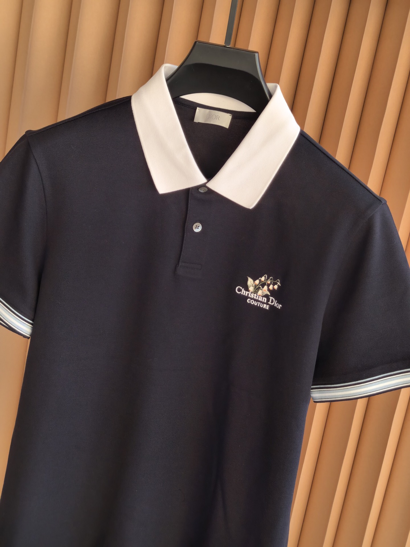 DIOR 迪奥2026新款男士羊毛珠地Polo衫｜珠地肌理的儒雅进阶，甄选羊毛珠地面料，羊毛纤维赋予面料