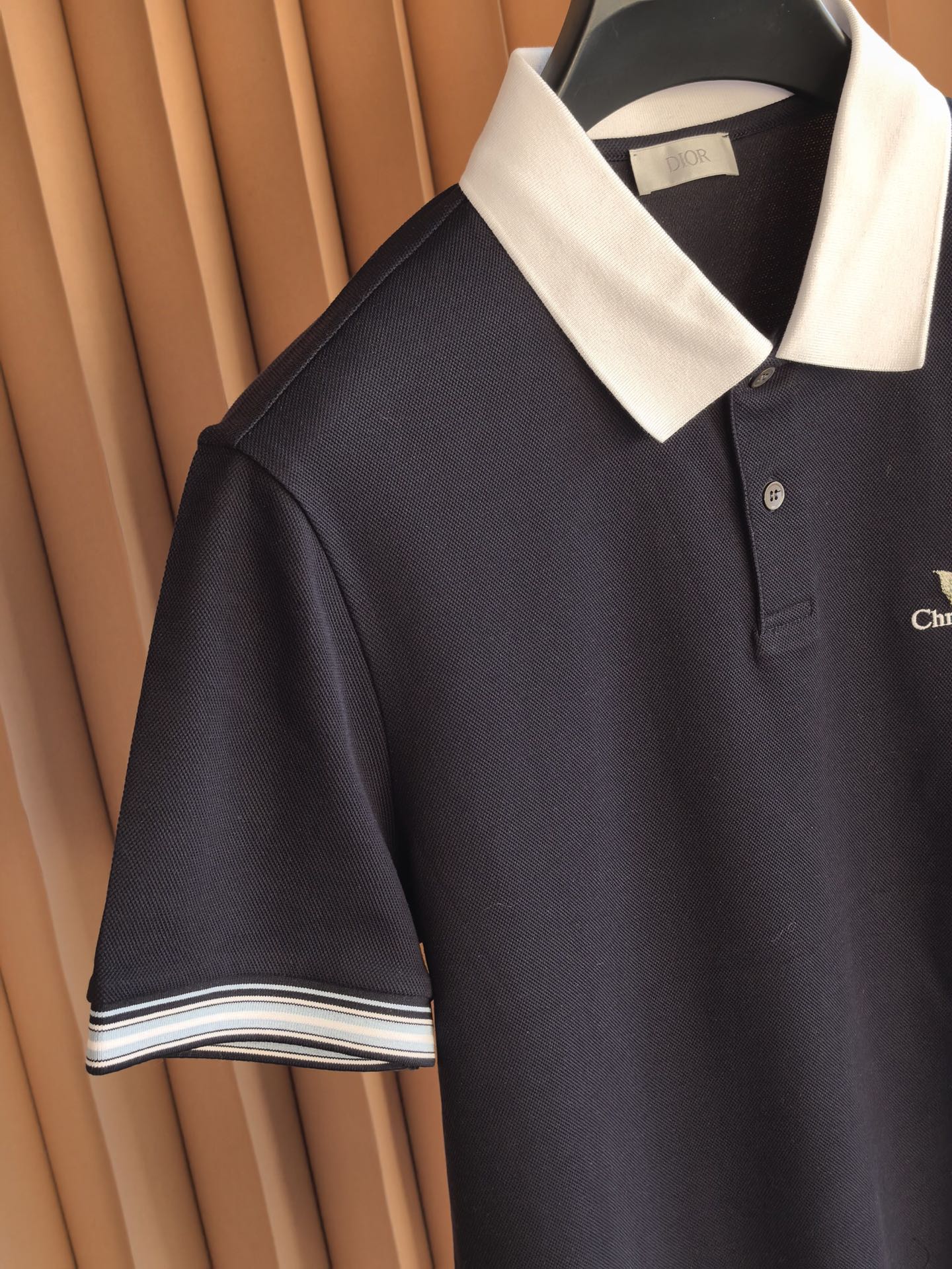 DIOR 迪奥2026新款男士羊毛珠地Polo衫｜珠地肌理的儒雅进阶，甄选羊毛珠地面料，羊毛纤维赋予面料