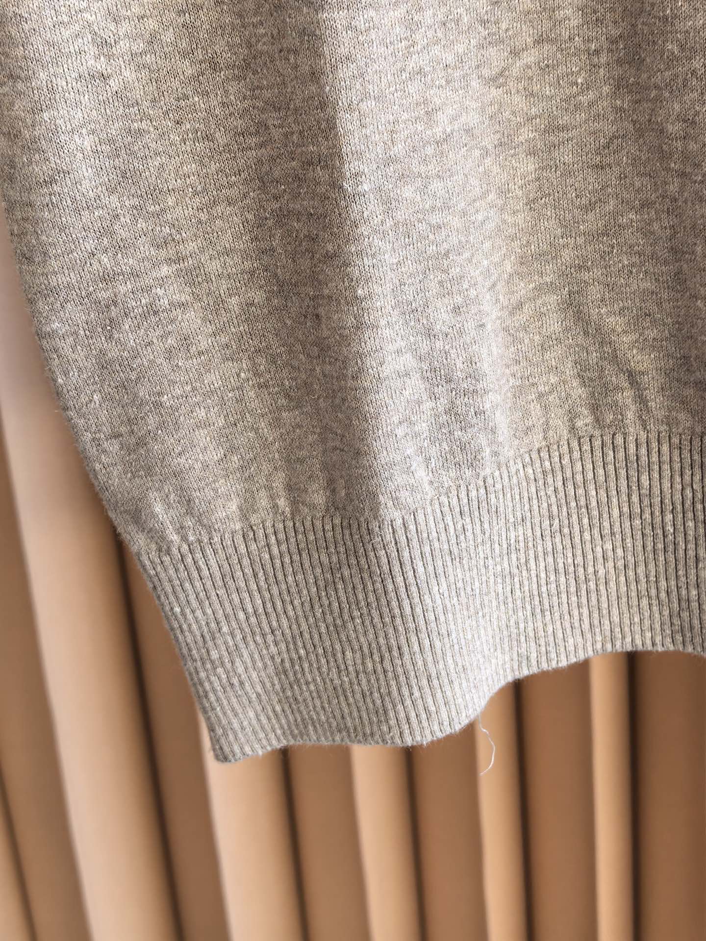 Brunello Cucinelli BC，2026新款男士高端棉麻羊毛混纺Polo衫棉麻羊毛交织｜解锁