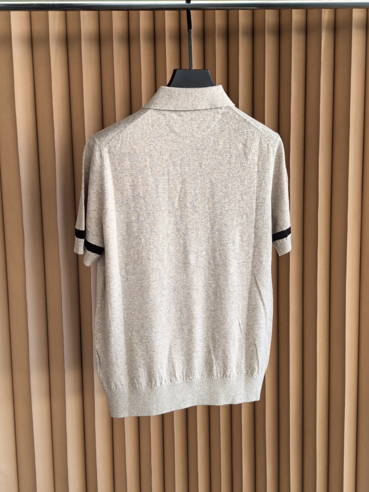 Brunello Cucinelli BC，2026新款男士高端棉麻羊毛混纺Polo衫棉麻羊毛交织｜解锁