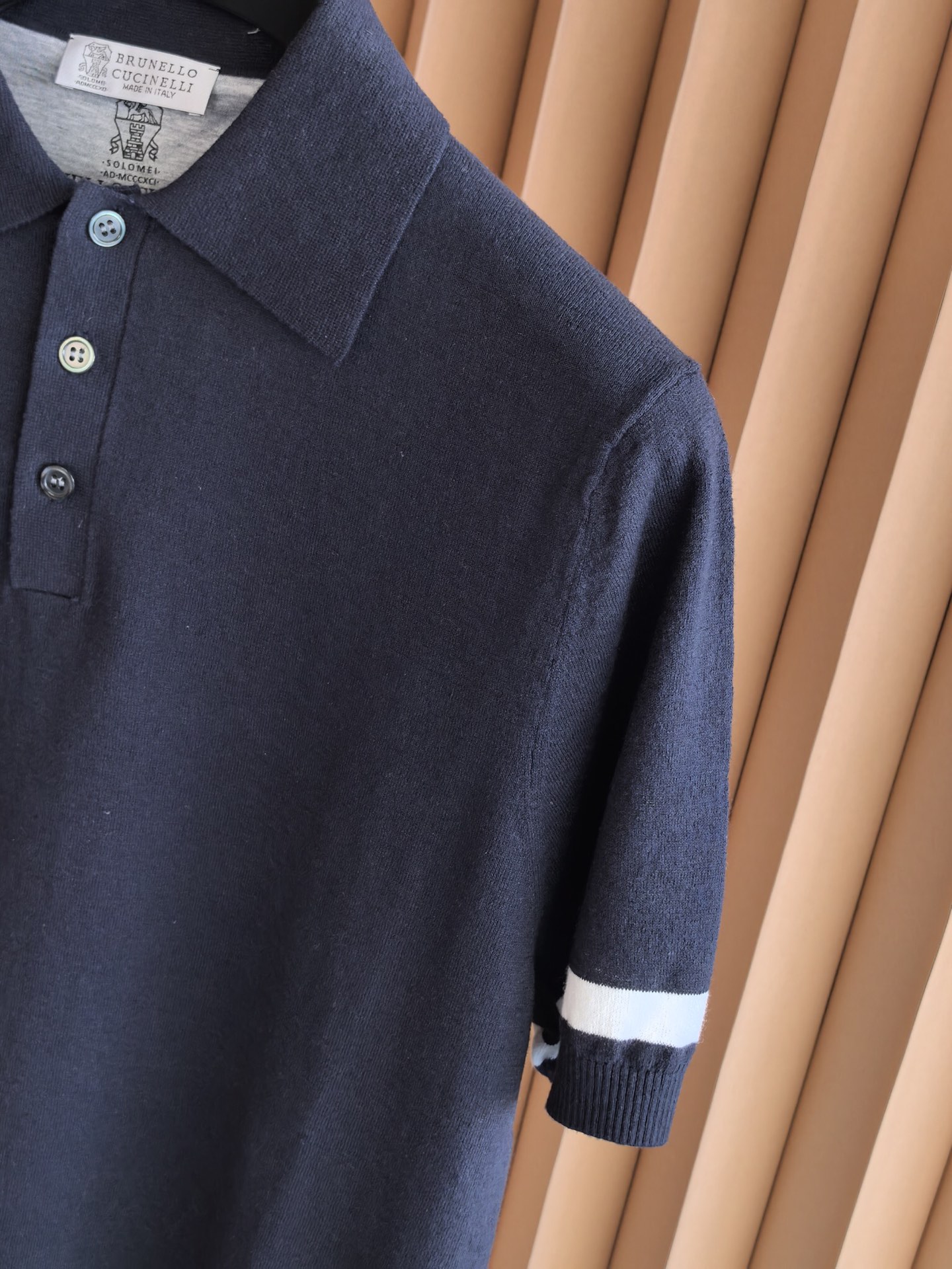 Brunello Cucinelli BC，2026新款男士高端棉麻羊毛混纺Polo衫棉麻羊毛交织｜解锁