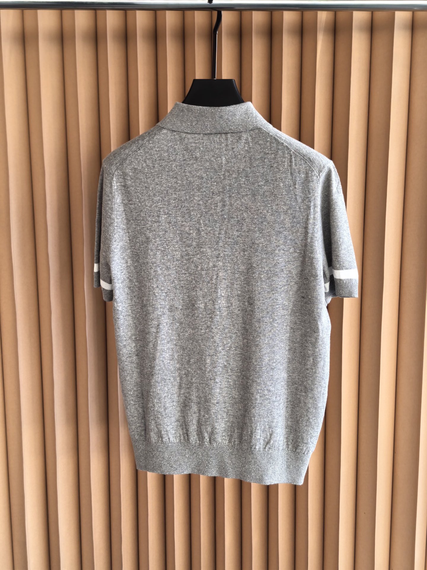 Brunello Cucinelli BC，2026新款男士高端棉麻羊毛混纺Polo衫，棉麻羊毛交织｜解