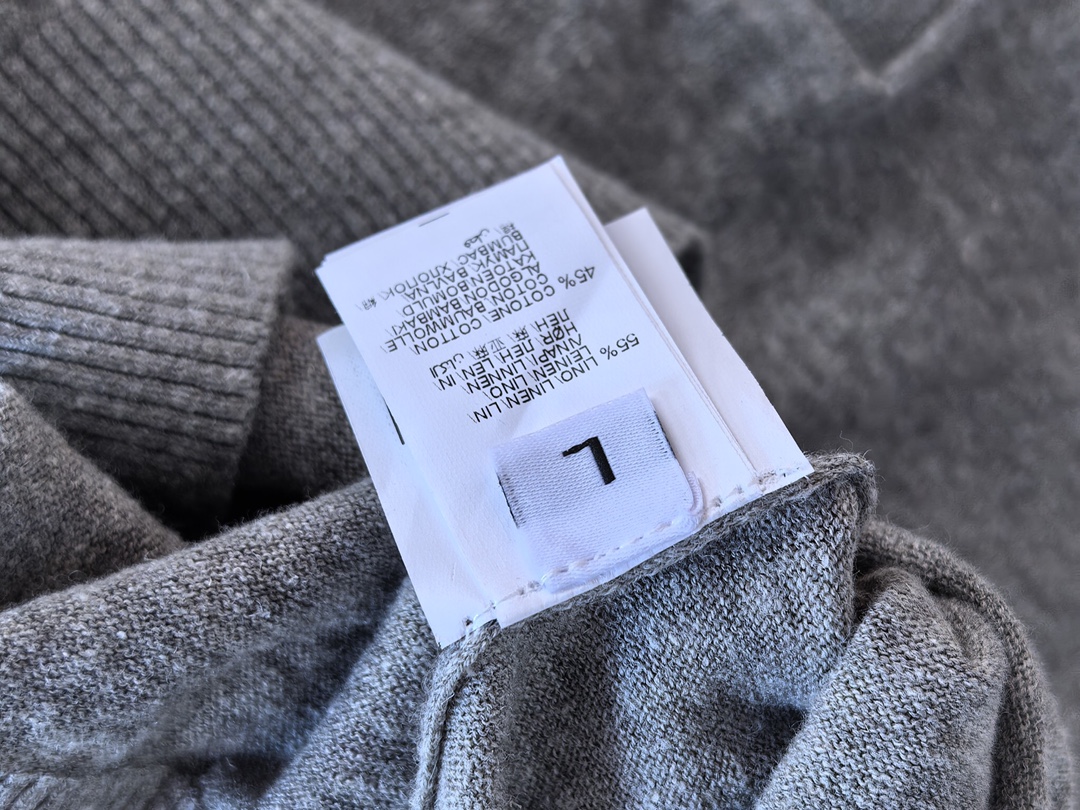 Brunello Cucinelli BC，2026新款男士高端棉麻羊毛混纺Polo衫，棉麻羊毛交织｜解