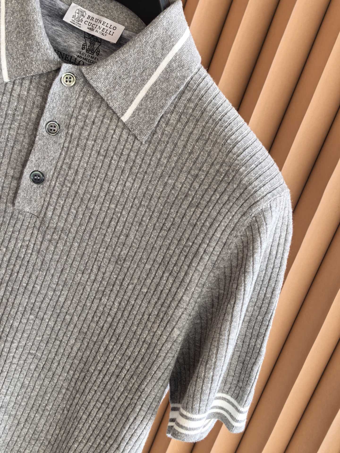 Brunello Cucinelli BC，2026新款男士竖坑条肌理×棉麻羊毛｜商务型格的透气美学，精