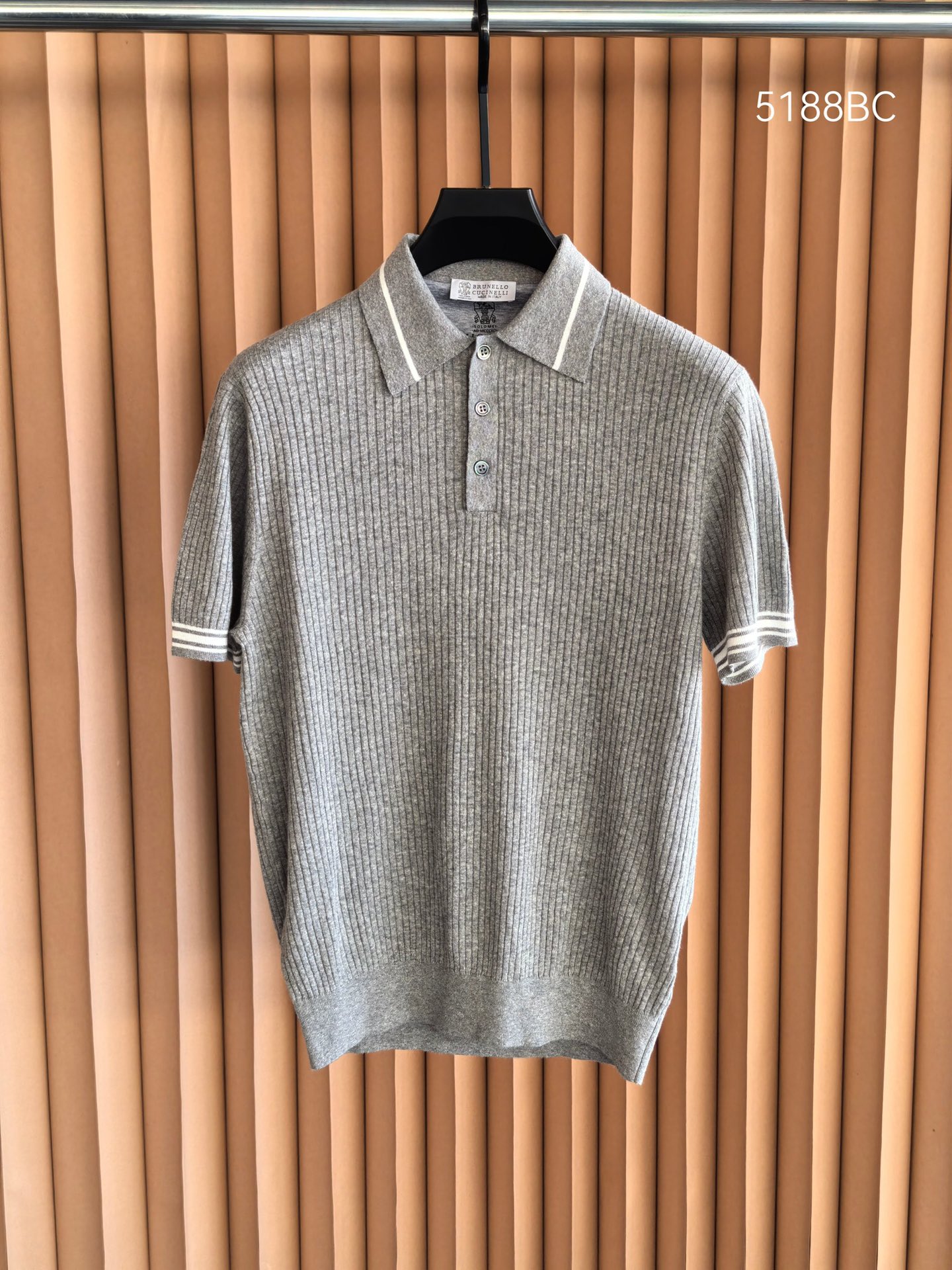Brunello Cucinelli BC，2026新款男士竖坑条肌理×棉麻羊毛｜商务型格的透气美学，精