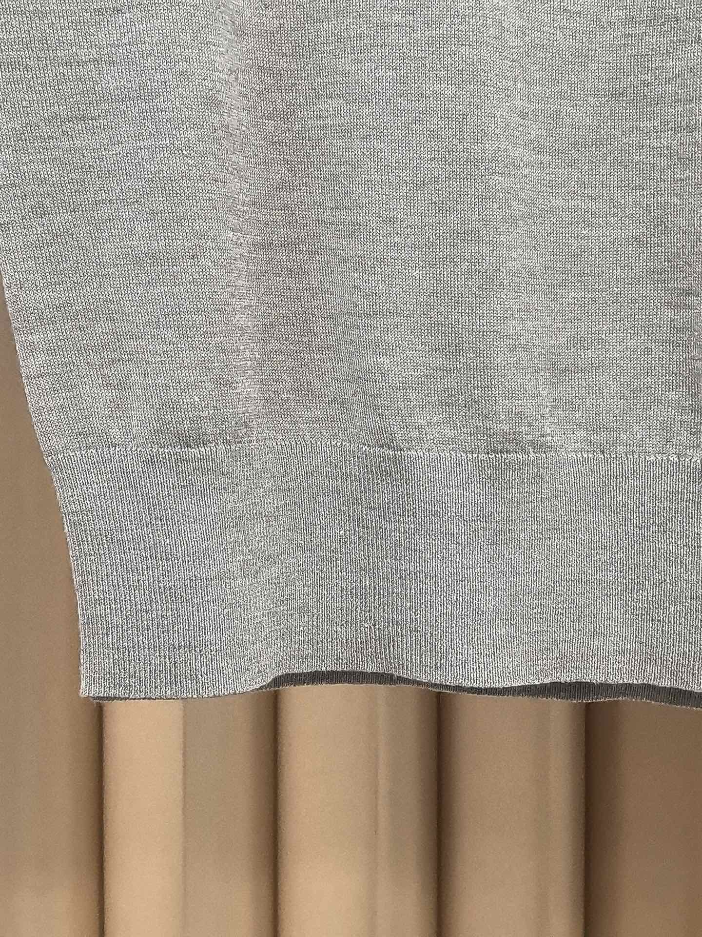 Lor* Pian* Loro Piana诺U翩雅2026新款天丝羊毛混纺Polo衫 甄选天丝羊毛混纺面