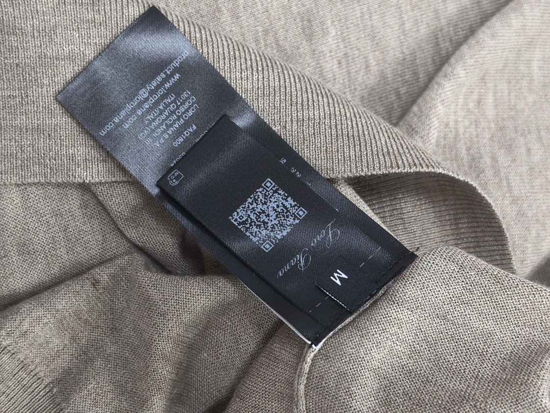 Lor* Pian* Loro Piana诺U翩雅2026新款天丝羊毛混纺Polo衫 甄选天丝羊毛混纺面