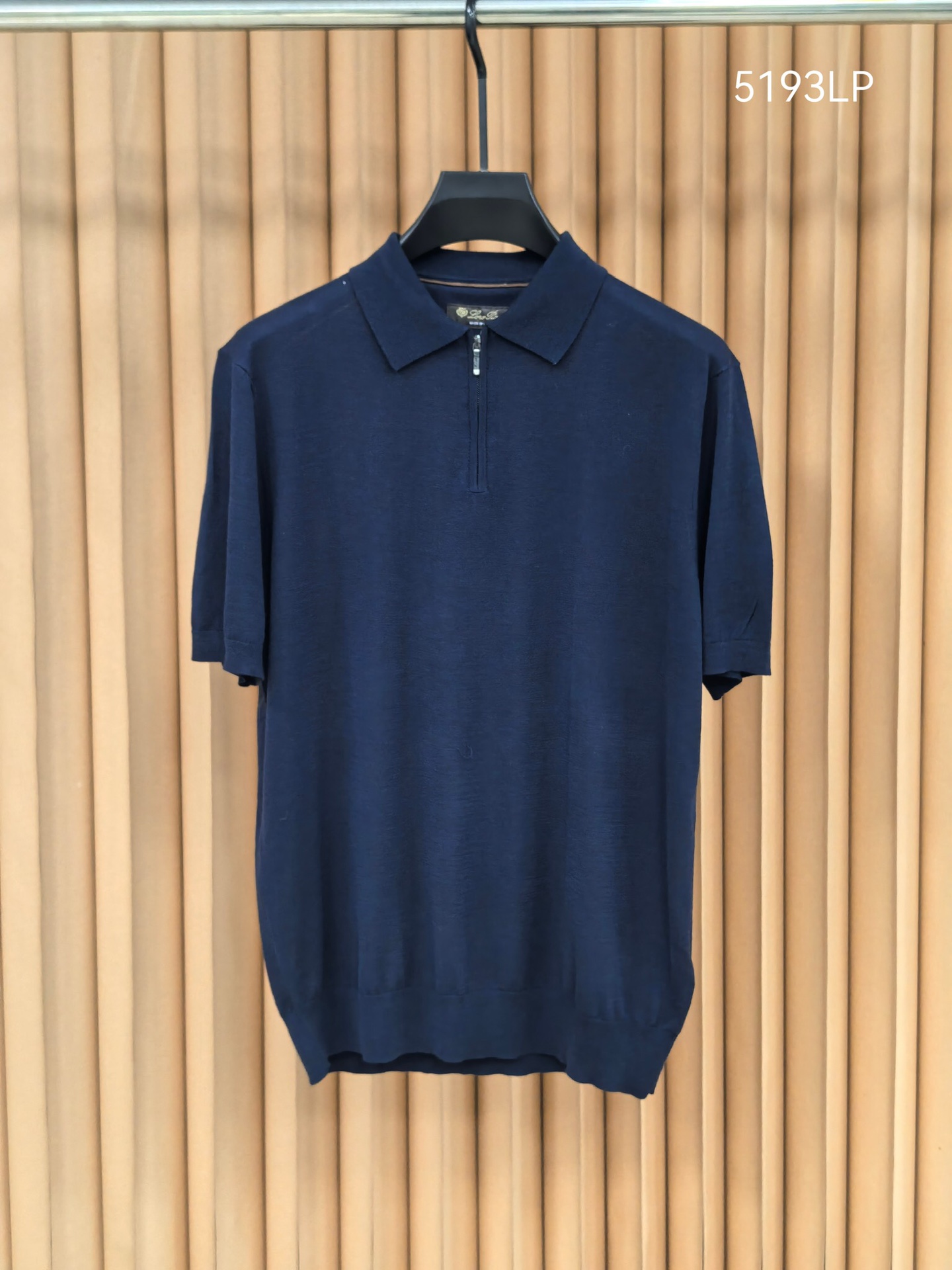 Lor* Pian* Loro Piana诺U翩雅2026新款天丝羊毛混纺Polo衫 甄选天丝羊毛混纺面