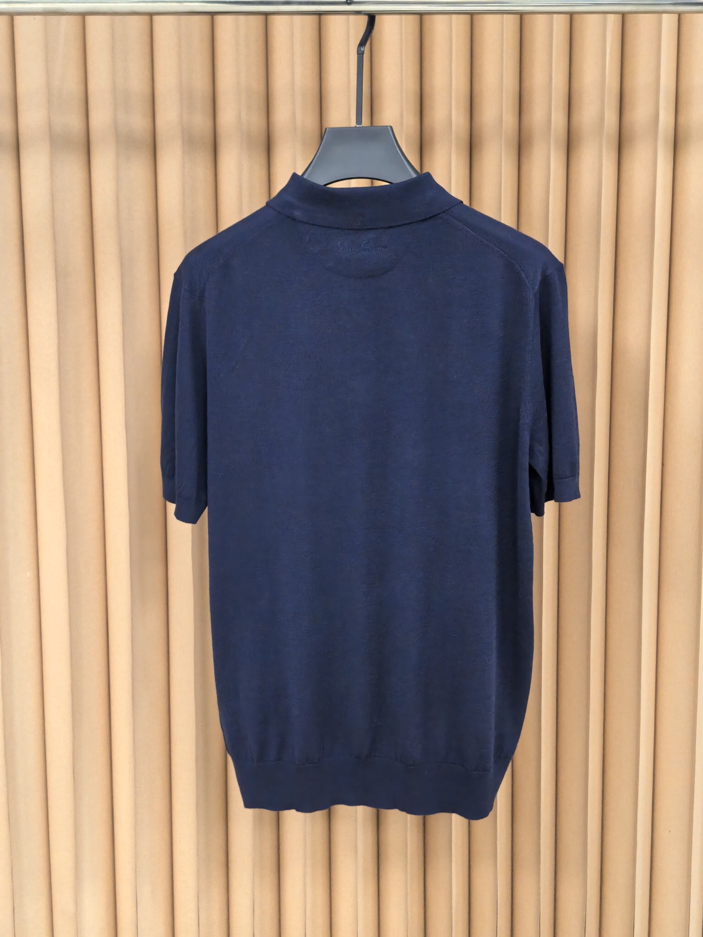 Lor* Pian* Loro Piana诺U翩雅2026新款天丝羊毛混纺Polo衫 甄选天丝羊毛混纺面