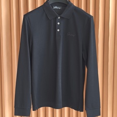 Brioni,布里奥尼2026新款桑蚕丝双面珠地长袖Polo 甄选高比例桑蚕丝+长绒棉做双面一体珠地网眼织造,区别普通单 Brioni,布里奥尼2026新款桑蚕丝双面珠地长袖Polo 甄选高比例桑蚕丝+长绒棉做双面一体珠地网眼织造,区别普通单