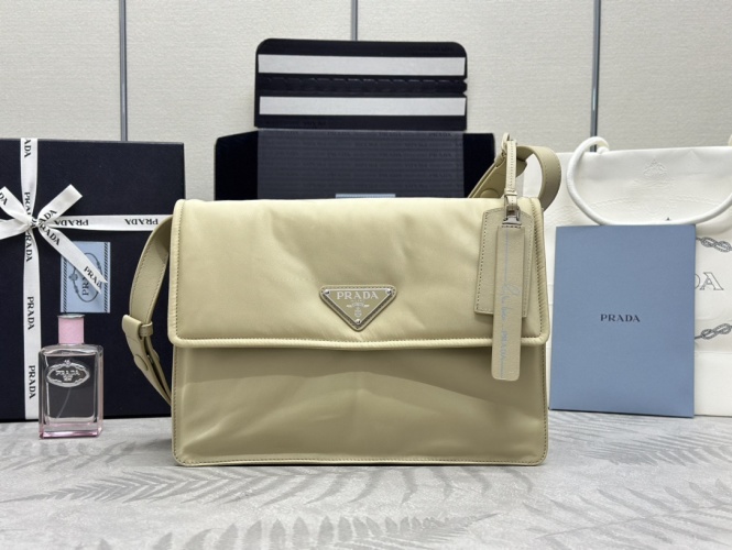 Prada Cini Medium Messenger Bag 1BD255 - Nylon & Leather, Unisex Design 1 Prada Cini Medium Messenger Bag 1BD255 - Nylon & Leather, Unisex Design