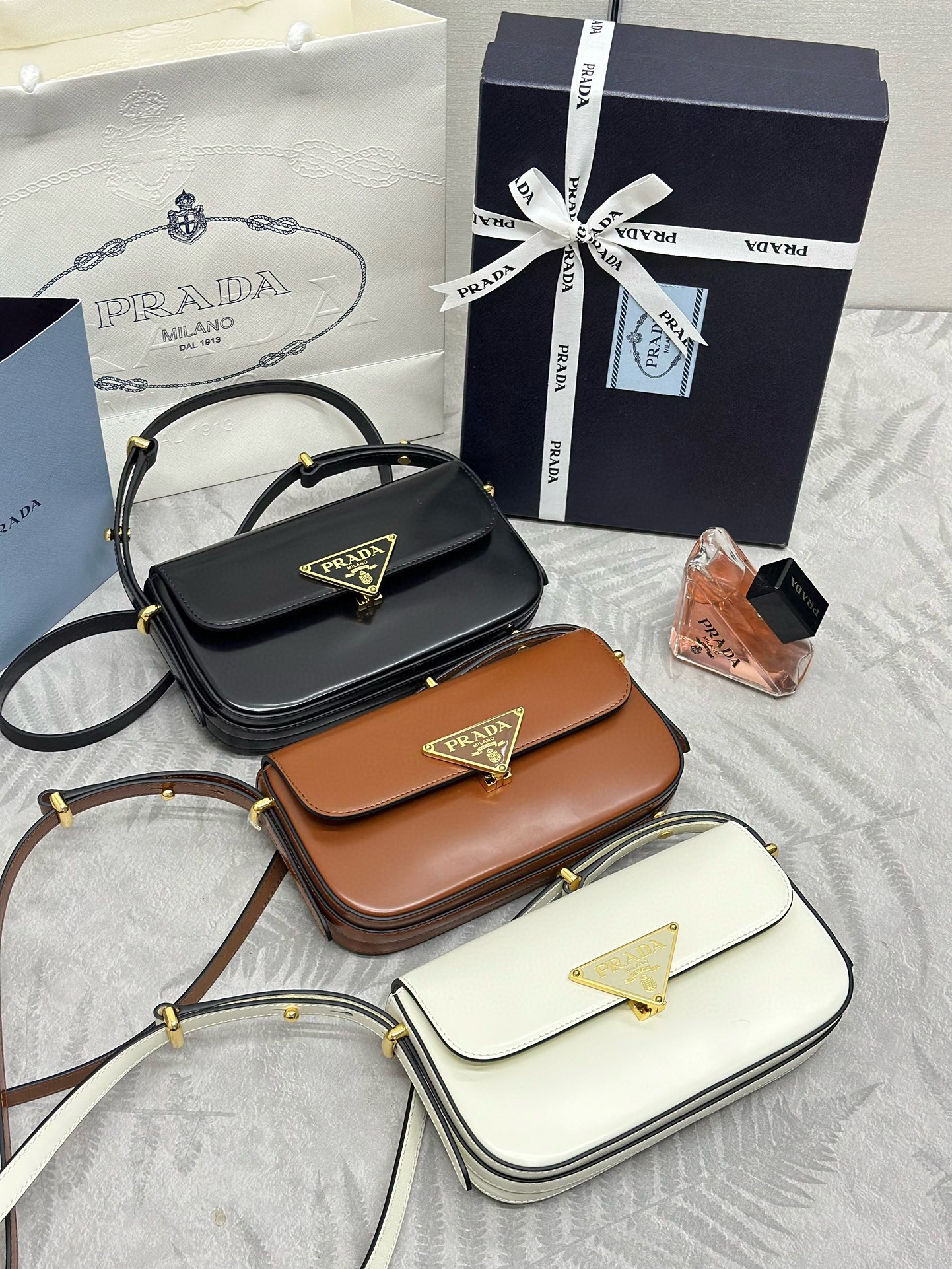 Prada Smooth leather 3 colors