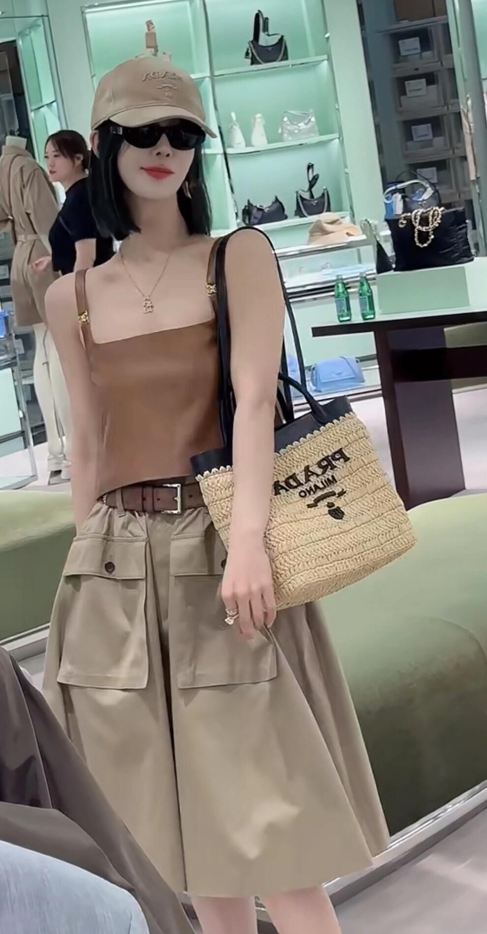 Prada This summers new straw weave will make you sweet, cool or draggy