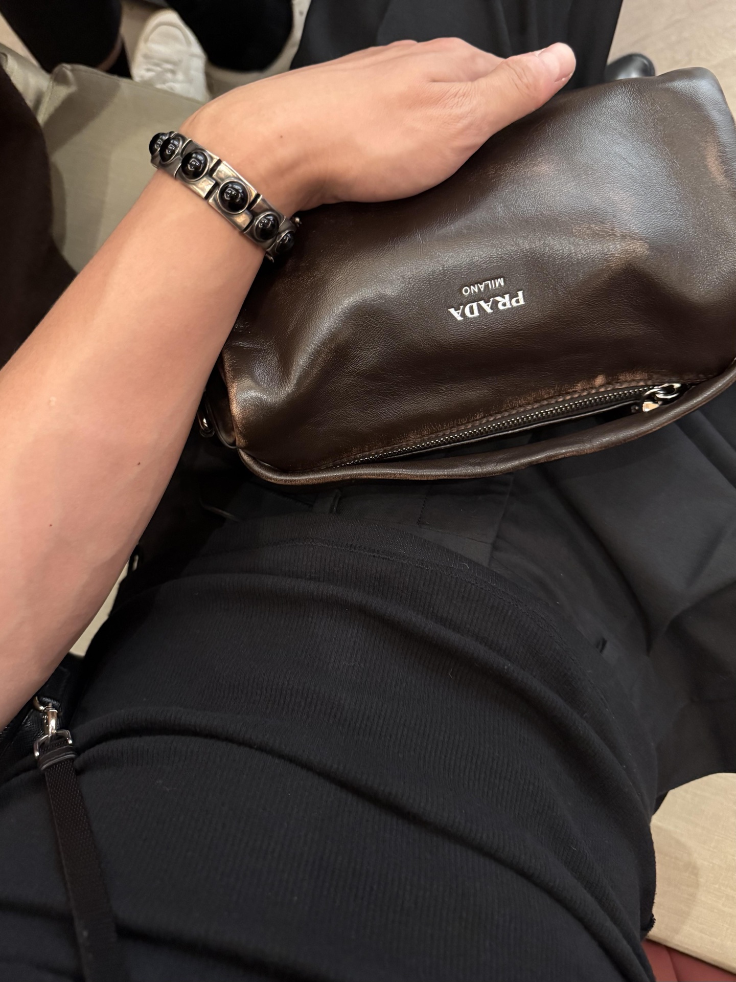NO:390139,Old color, upper body picture, Prada [top original list], prada19860909做旧色,上身图,普拉达【顶级原单】,prada,Bag