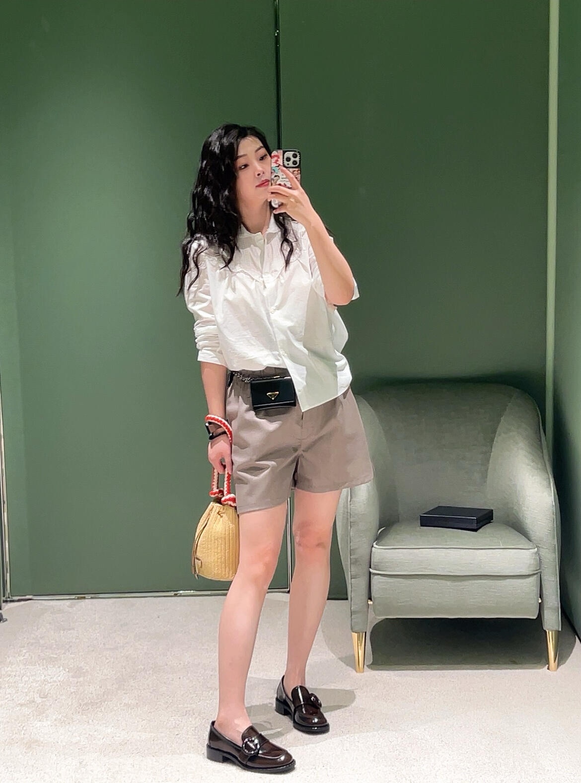 NO:388902,New apricot upper body picture, Prada [top original list], prada19860909新款 杏色上身图,普拉达【顶级原单】,prada,Bag