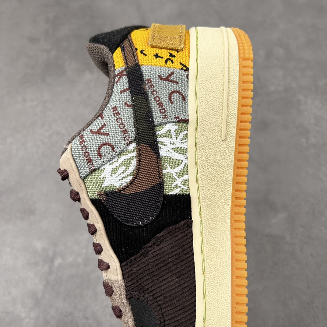 纯原 Travis Scott x NK Air Force 1 TS联名拼接空军一号 CN2405-9