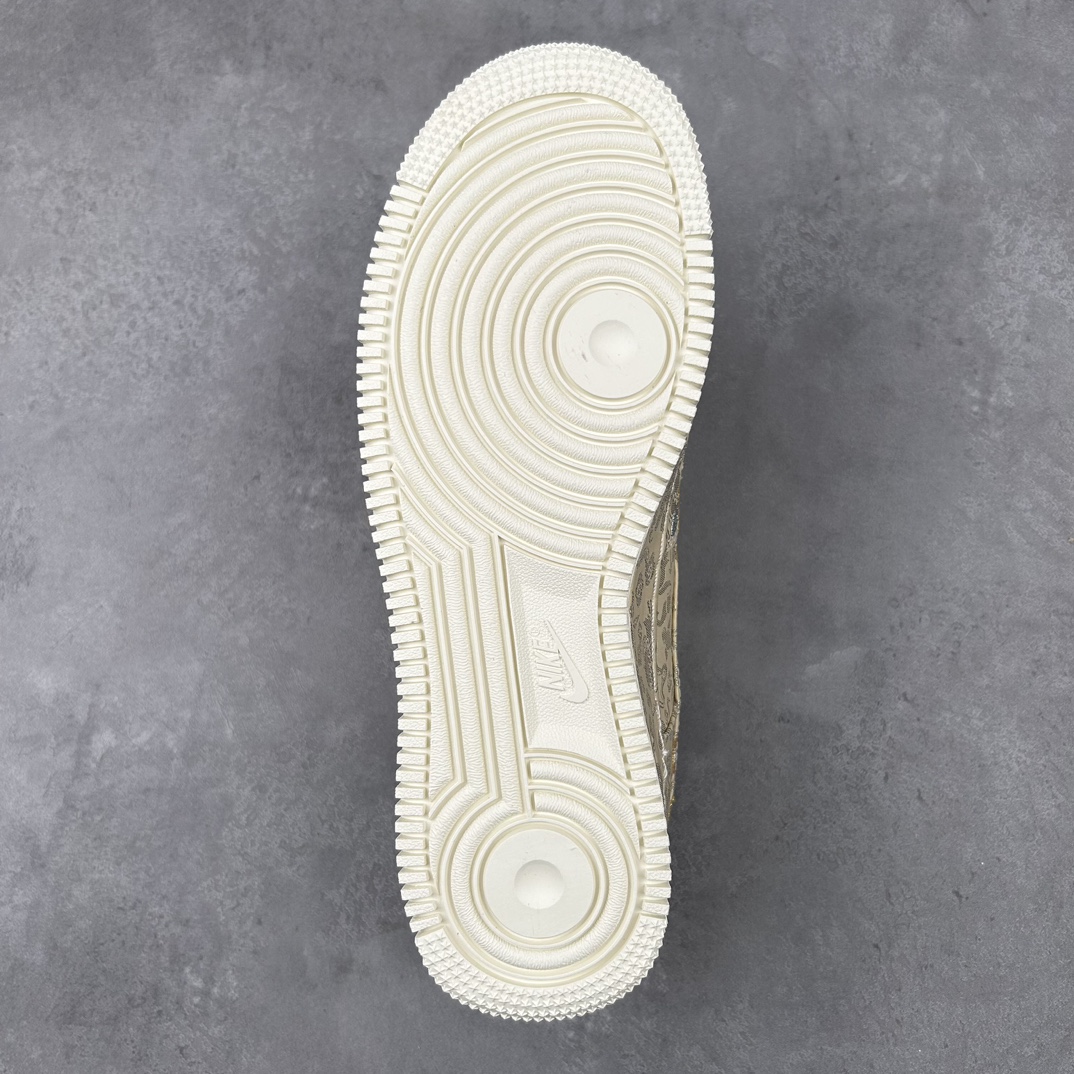 纯原 NK Air Force 1 ’07 “喜喜” 龙凤呈祥 HJ4285-777 中国传统的绳绣工艺