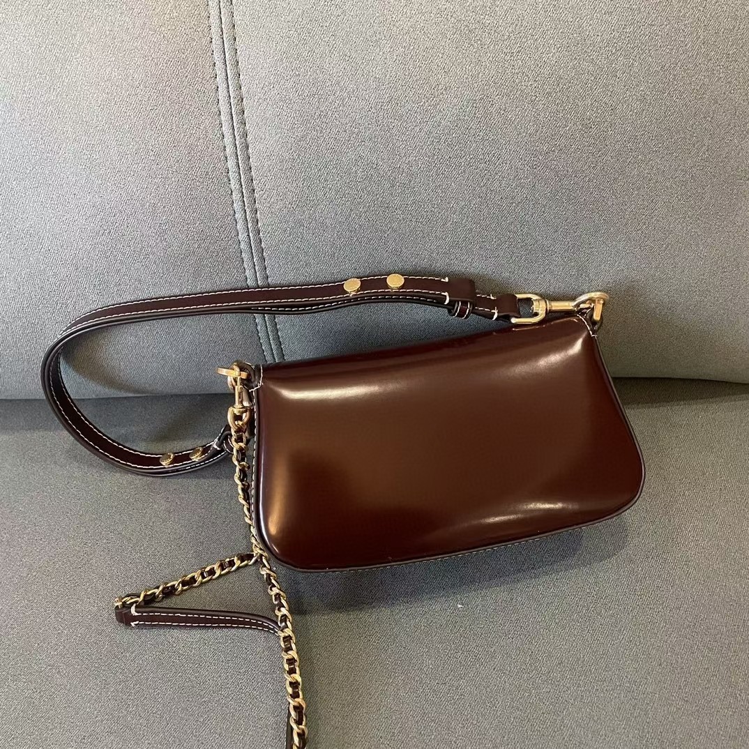 配礼盒🎁TB 托里伯奇 💗💗荔枝纹 TORY BURCH 全新Britten系列腋下包-富有气质与质感的