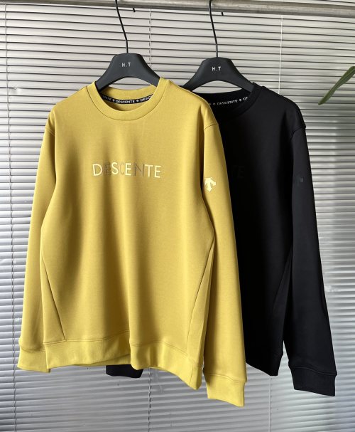 Descente Men's Crew Neck Sweatshirt, Comfortable Pullover for Sports & Casual 1 Descente Men's Crew Neck Sweatshirt, Comfortable Pullover for Sports & Casual