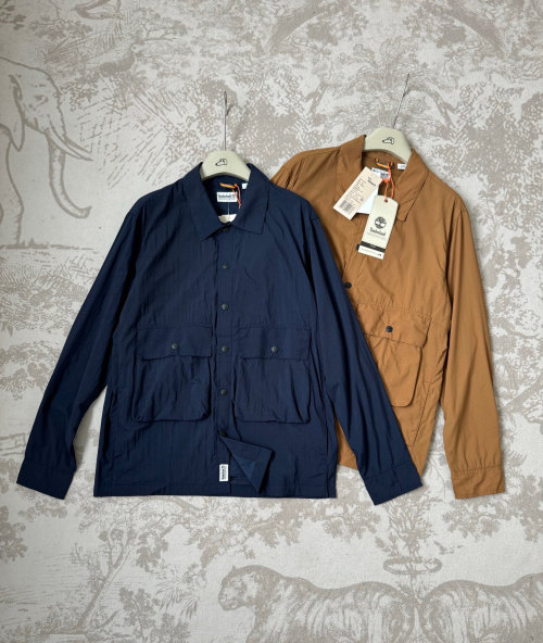Timberland Men's Casual Long Sleeve Lightweight Outdoor Shirt Jacket 1 Timberland Men's Casual Long Sleeve Lightweight Outdoor Shirt Jacket