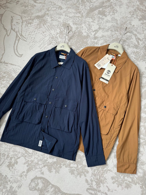 Timberland Men's Casual Long Sleeve Shirt Jacket - Lightweight & Breathable 6 Timberland Men's Casual Long Sleeve Shirt Jacket - Lightweight & Breathable