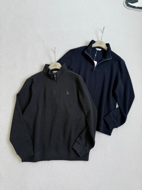 HAZZYS Men's Quarter-Zip Pullover Sweatshirt - Casual Long Sleeve Cotton Top 1 HAZZYS Men's Quarter-Zip Pullover Sweatshirt - Casual Long Sleeve Cotton Top