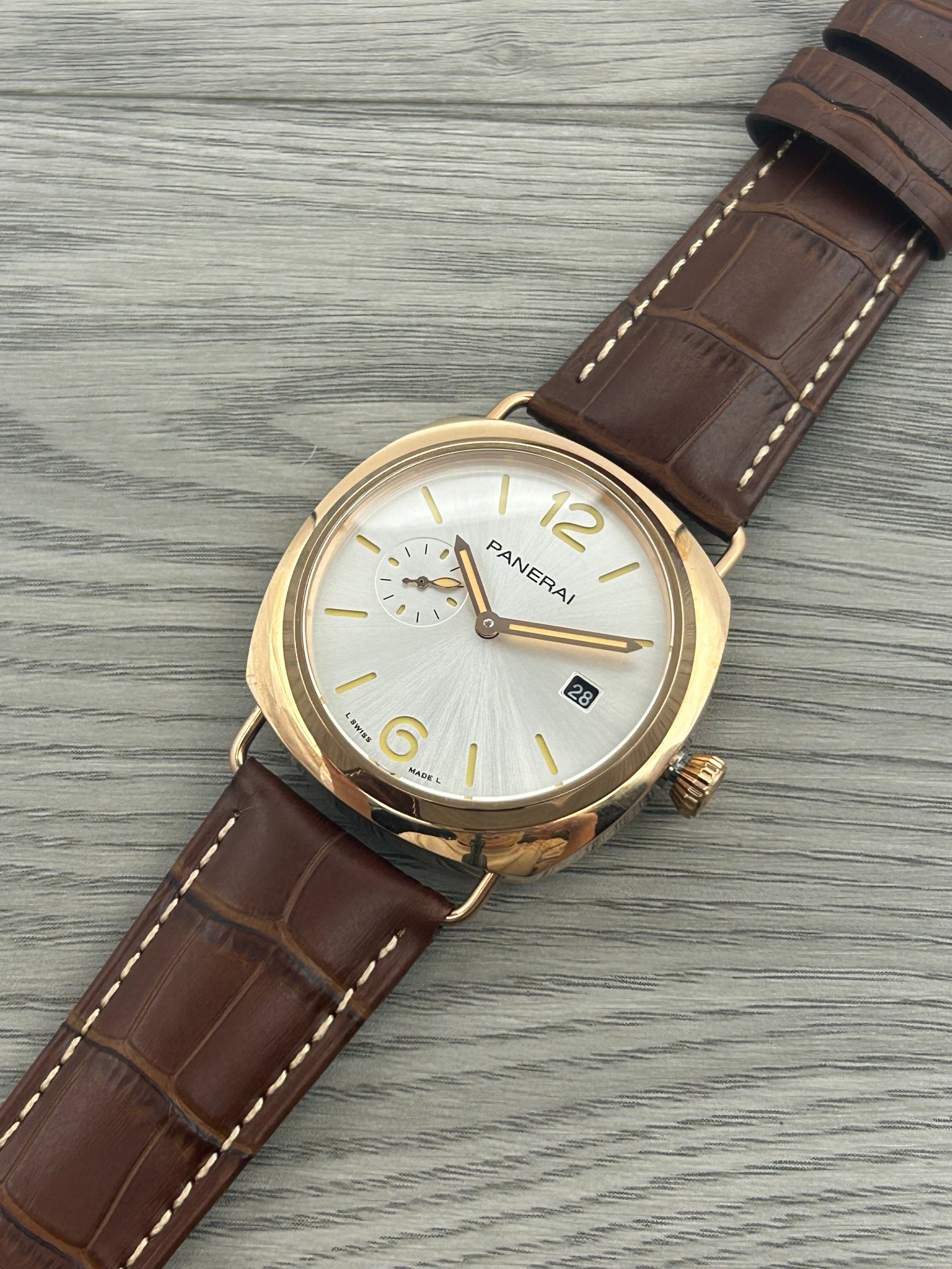 NO:755338,Brand Panerai - PANERAI PAM type men's top watch series LUMINOR PAM movement fully automatic mechanical movement case 316L stainless steel case mirror mineral-strengthened glass belt imported genuine cowhide strap/natural rubber strap excellent and extraordinary, full of men's charm size diameter 44mm real picture taken real picture,,,cowhide19860909品牌沛纳海--PANERAI PAM 类型男士顶级腕表 系列 LUMINOR PAM 机芯全自动机械机芯 表壳316L精钢表壳 镜面矿物强化玻璃 皮带进口真牛皮表带/天然橡胶带 卓越非凡 尽显男士魅力  尺寸直径44mm 实物图拍摄真实实物图,,,cowhide,Watch