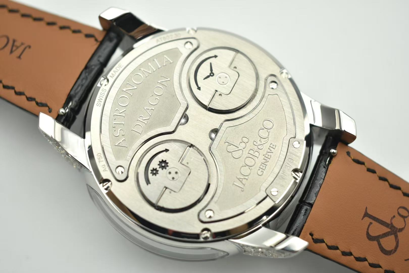 💰5865 It’s a new shipment of JACOB & CO Czech Leopard 🎮Nk1 astronomer art panda wristwatch - 图片 7