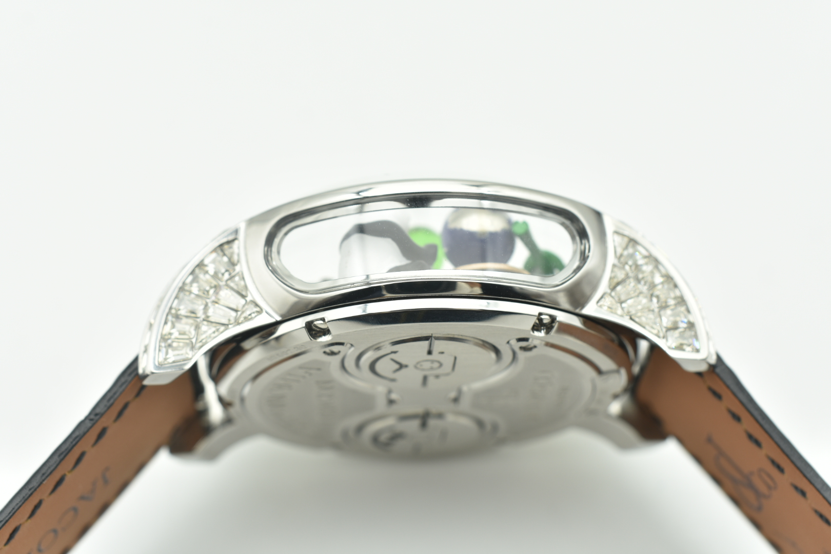 💰5865 It’s a new shipment of JACOB & CO Czech Leopard 🎮Nk1 astronomer art panda wristwatch - 图片 6