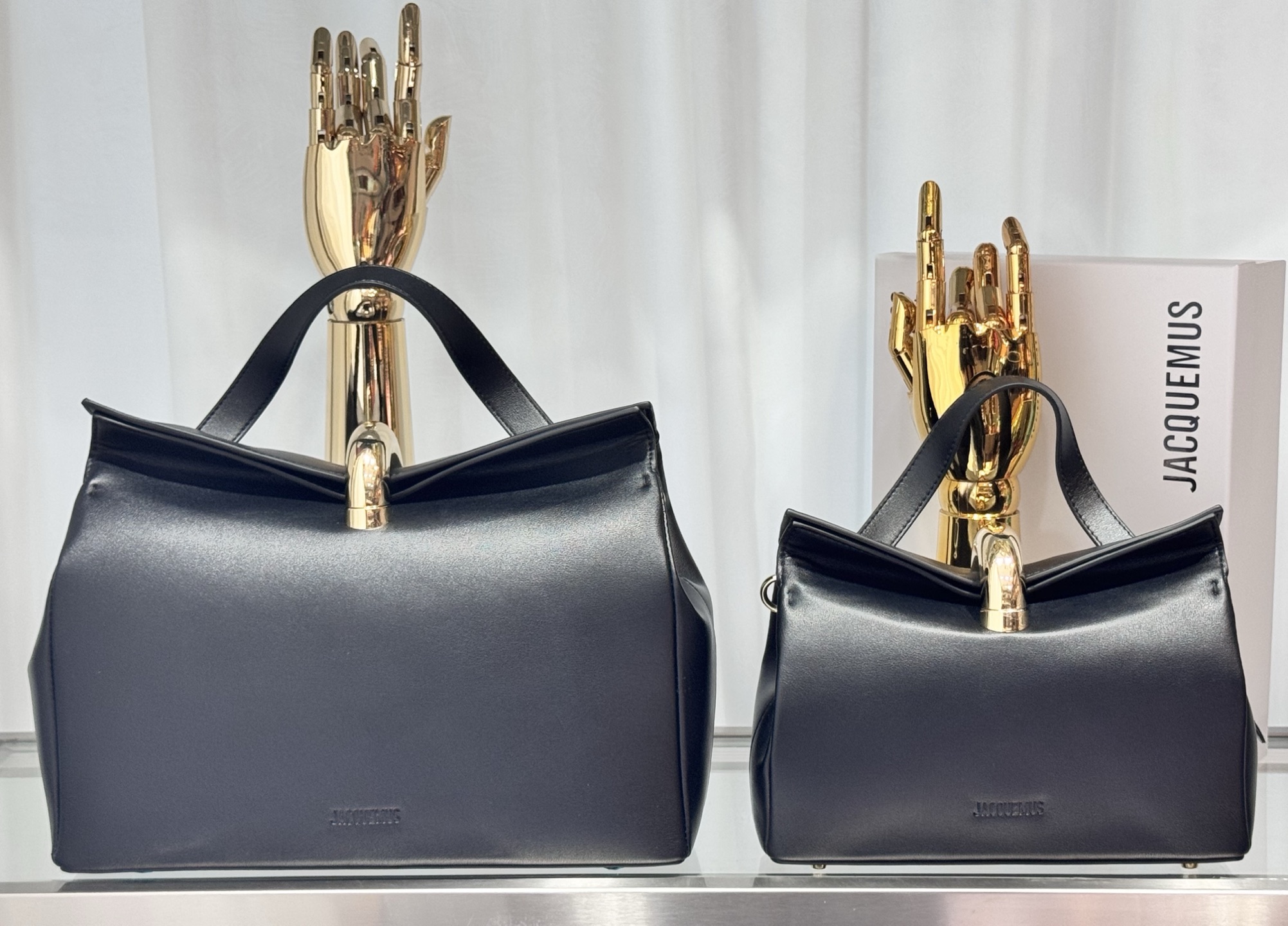 Jacquemus (plain) large and small sizes