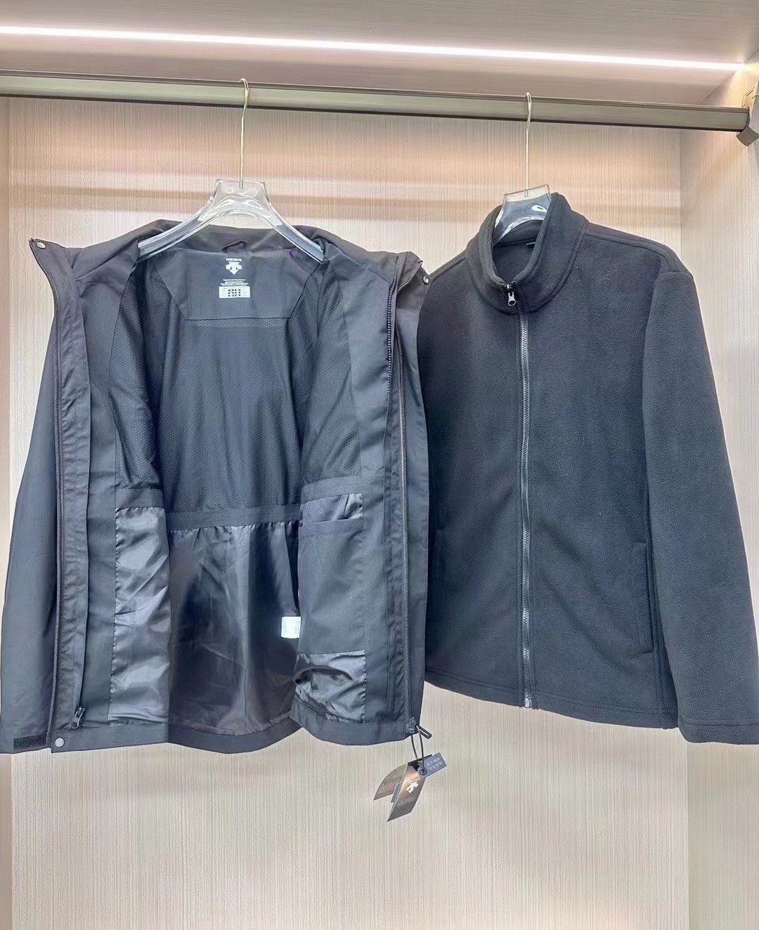 Descente 3-in-1 Modular Outdoor Mountain Jacket - Comprehensive 7