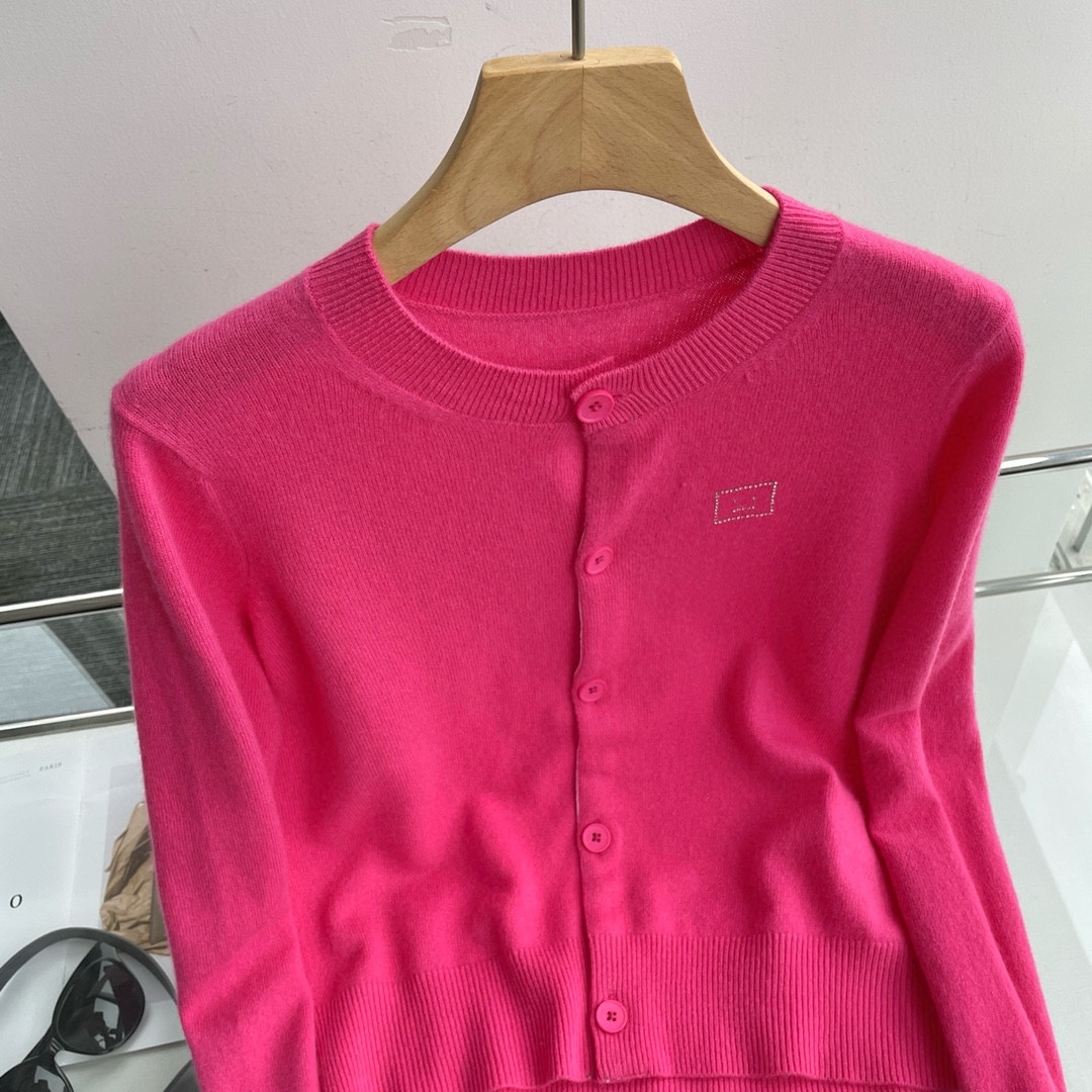 Acne Pure Wool Knit Cardigan - Comprehensive 8