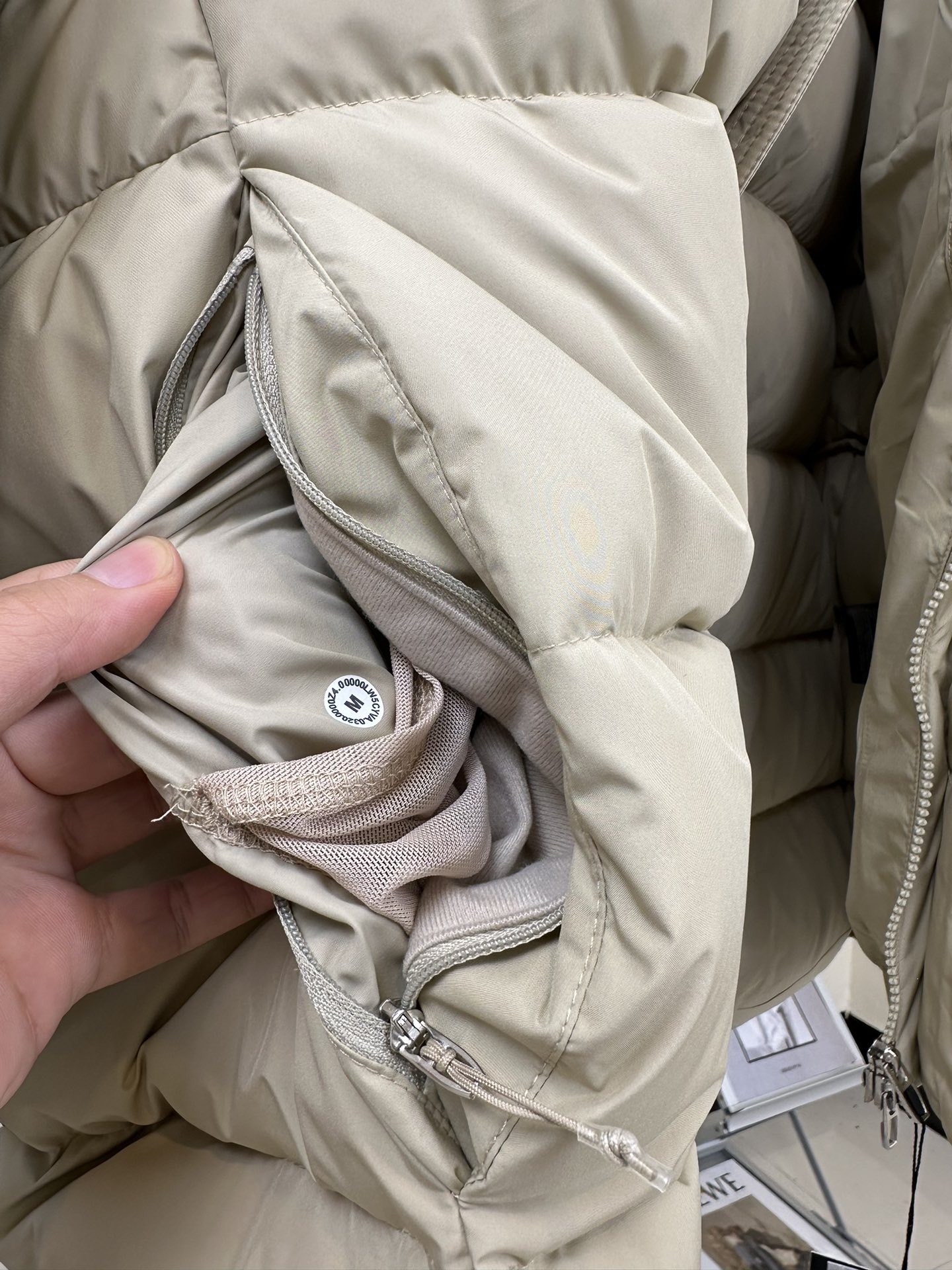 ｜露露 系列 面料 六格羽绒服 游牧灰 黑色 卡其色 蓝色