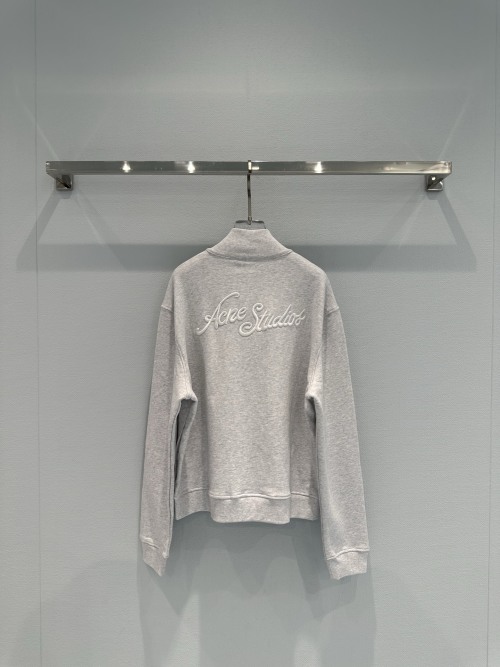 Acne Studios Women's Embroidered Logo Sweatshirt, Stylish and Comfortable 1 Acne Studios Women's Embroidered Logo Sweatshirt, Stylish and Comfortable