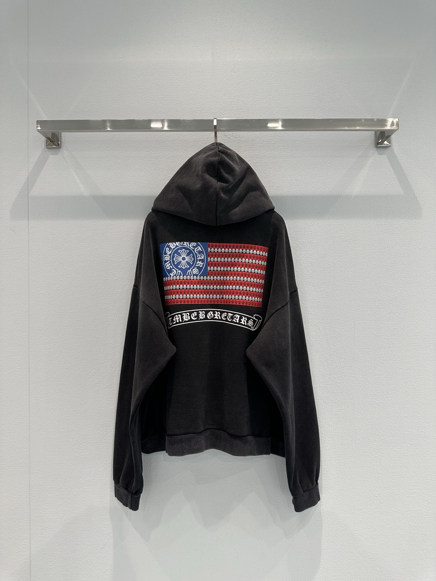 Chrome Hearts Flag Zip-Up Hoodie: Unisex Casual Sweatshirt - Street Style 9 i1756970262262 1774 0 9