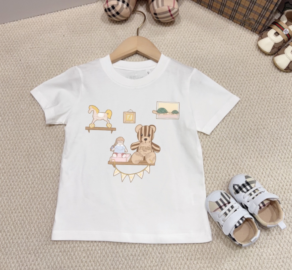 Camiseta de manga corta Bebé, infante, manga corta
