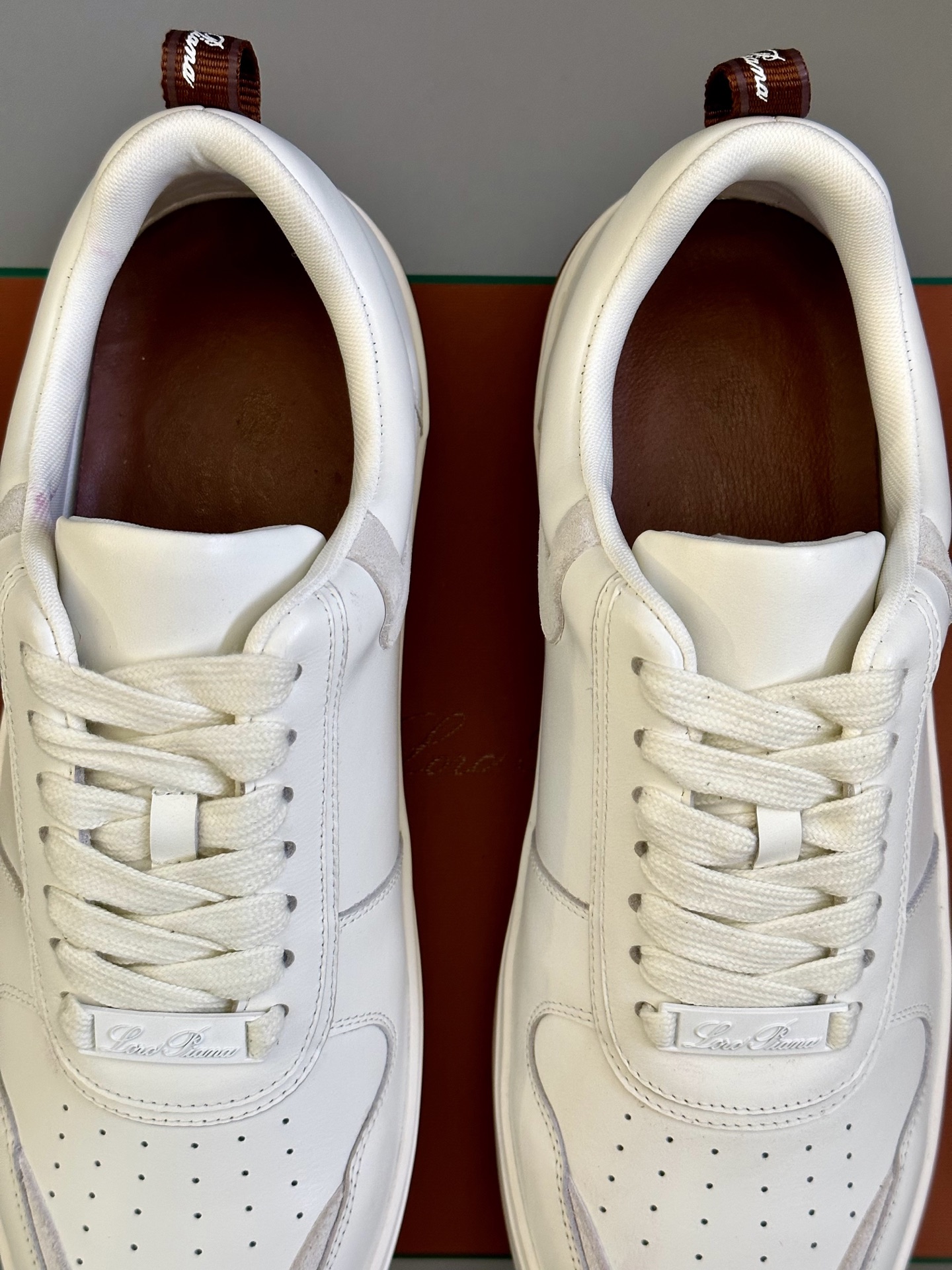 Loro Piana White Leather Sneakers Classic Style, Comfortable & Durable 7 i1743506831725 3136 0 5
