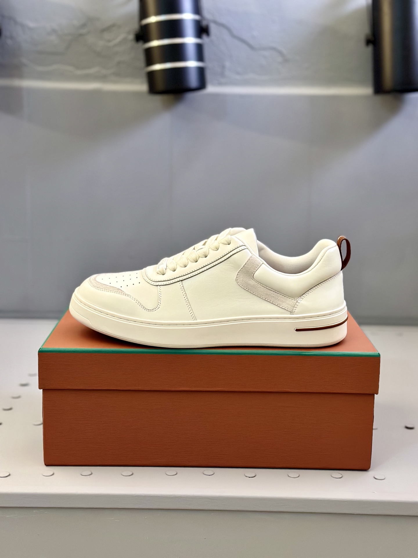 Loro Piana White Leather Sneakers Classic Style, Comfortable & Durable 5 i1743506831902 3513 0 3