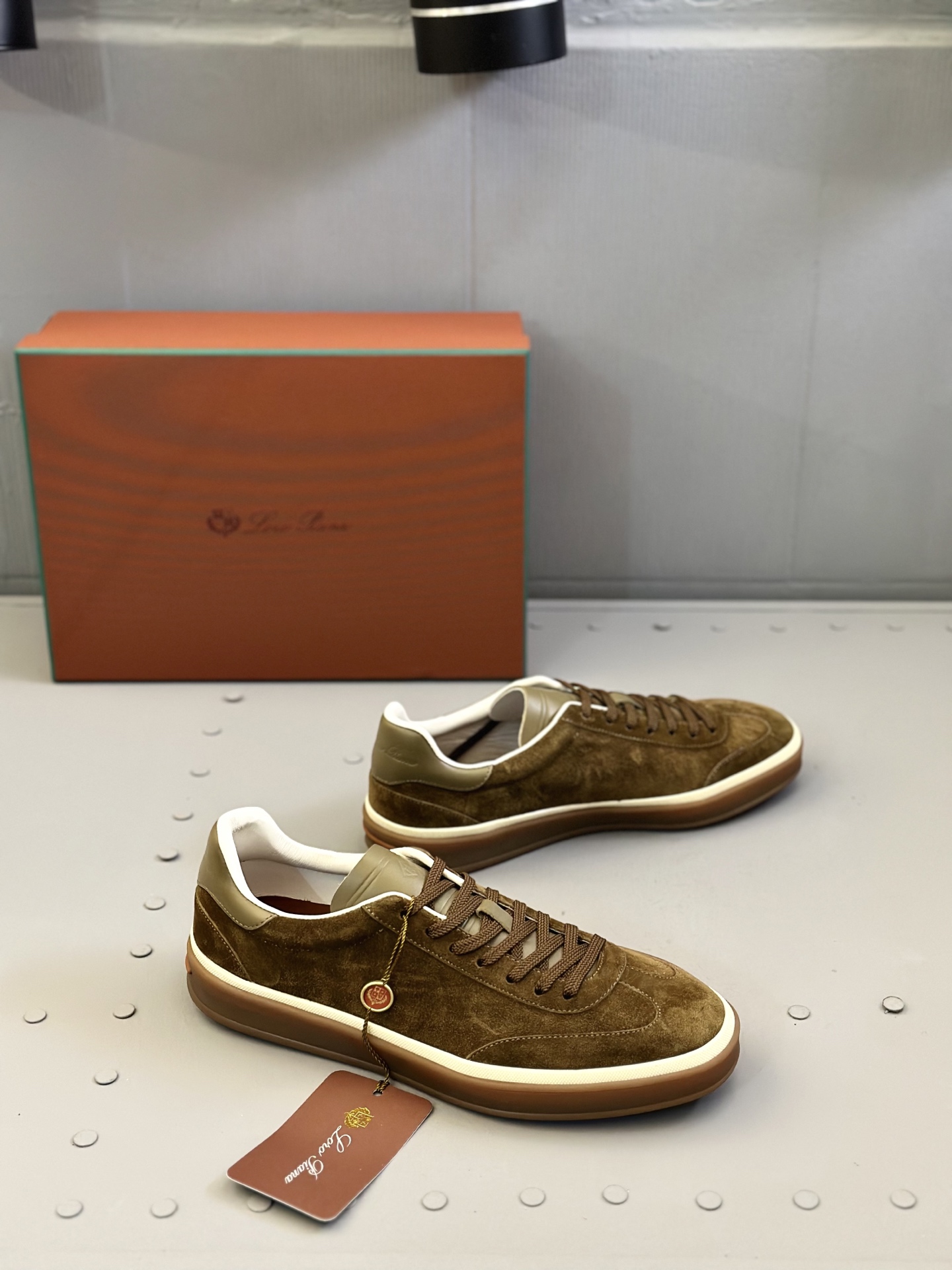 Loro Piana Men's Suede Leather Sneakers Casual Comfortable Walking Shoes 3 i1743590403030 5249 0 1