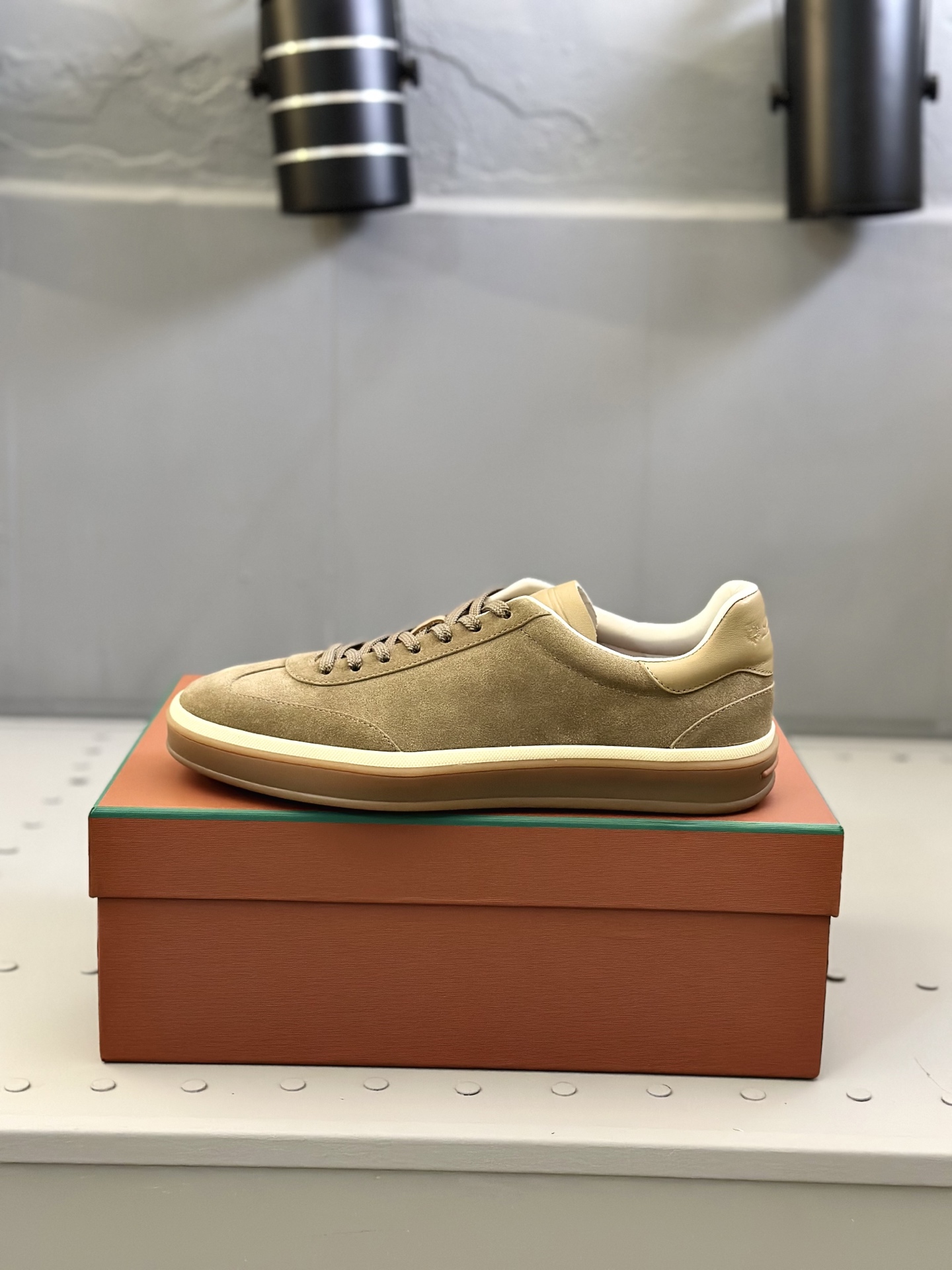 Loro Piana Men's Suede Leather Sneakers - Casual Comfort & Style 7 i1743590439262 4031 0 5