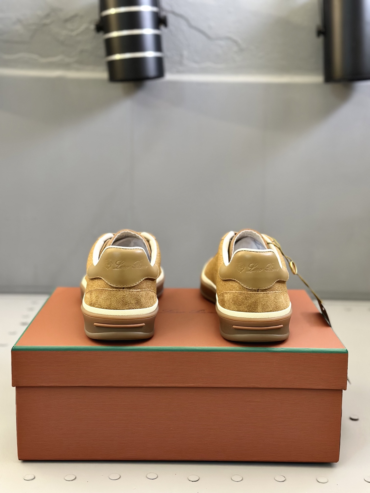 Loro Piana Men's Suede Leather Sneakers - Handmade in Italy, Size 39-45 8 i1743590510178 9213 0 6