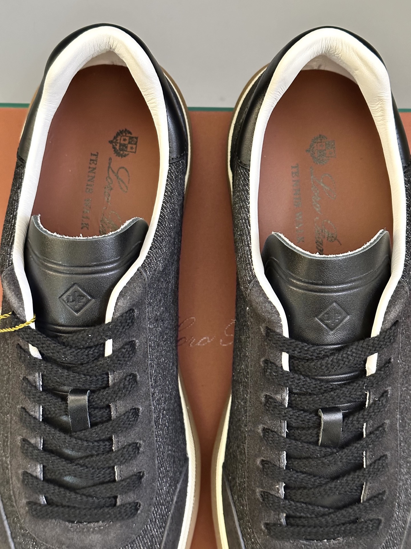 Loro Piana Men's Suede Leather Sneakers Handmade Lace-up Shoes Size 39-46 9 i1743590556173 926 0 7