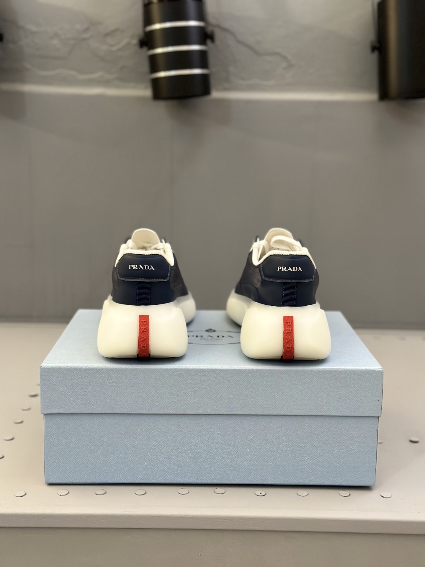 Prada Men's Leather & Mesh Sneakers, Fashionable and Comfortable Shoes. 9 i1744709634448 5688 0 7