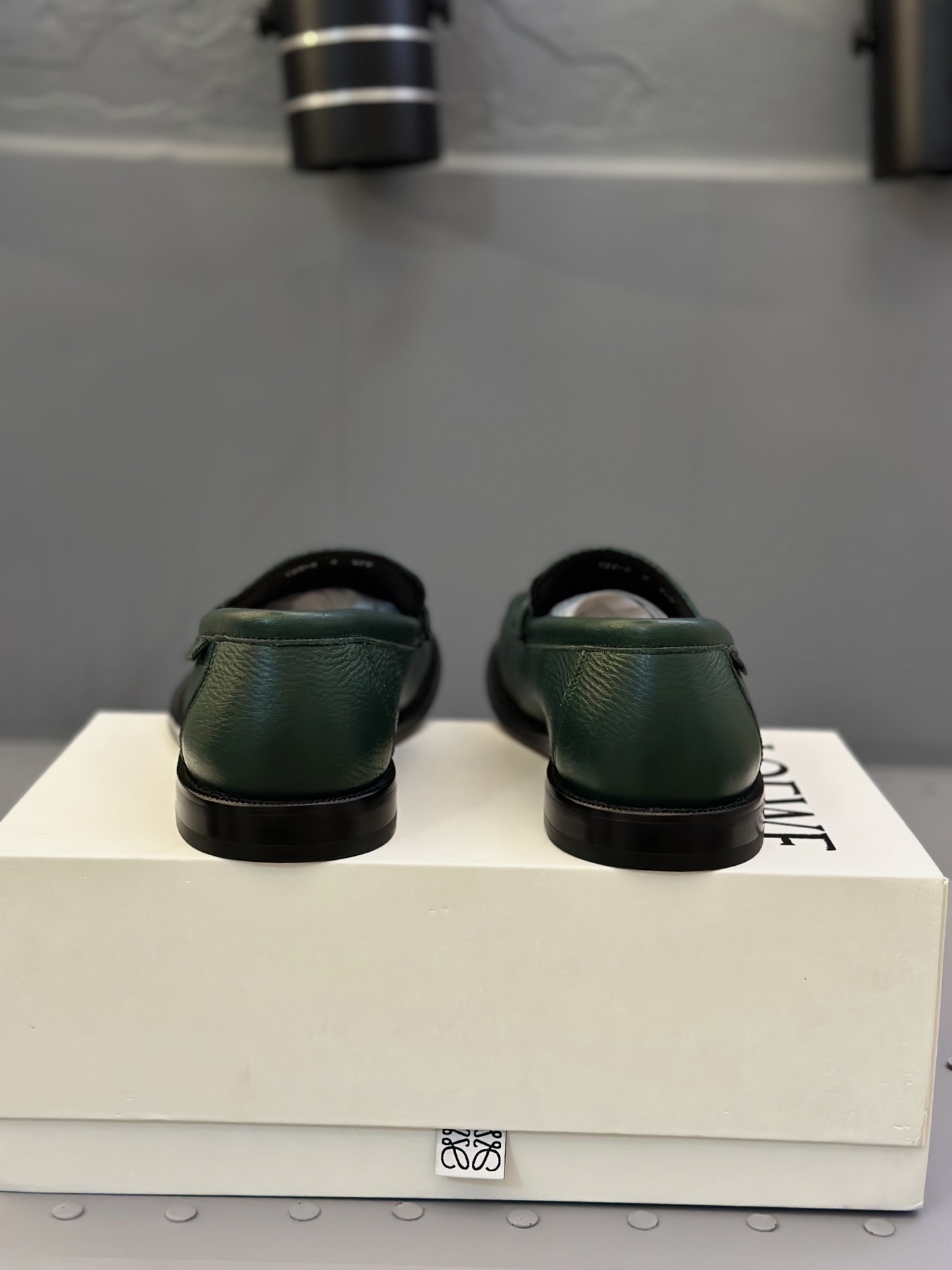Loewe Ballet Runner Leather Loafers Green, Classic Style, Comfortable Fit 10 i1745664540019 5320 0 8