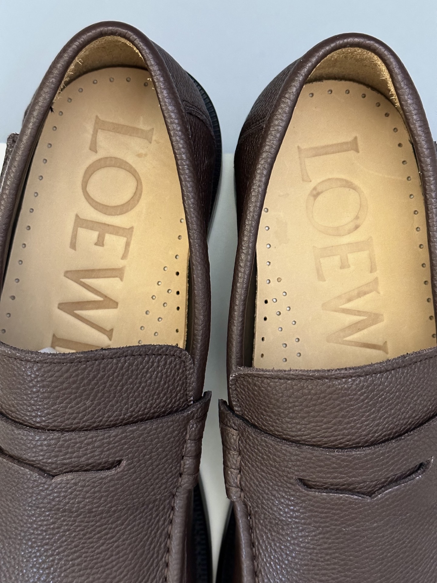 Loewe Ballet Runner Leather Loafers Casual Shoes, Brown, Size 39-44 9 i1745664915358 1783 0 7