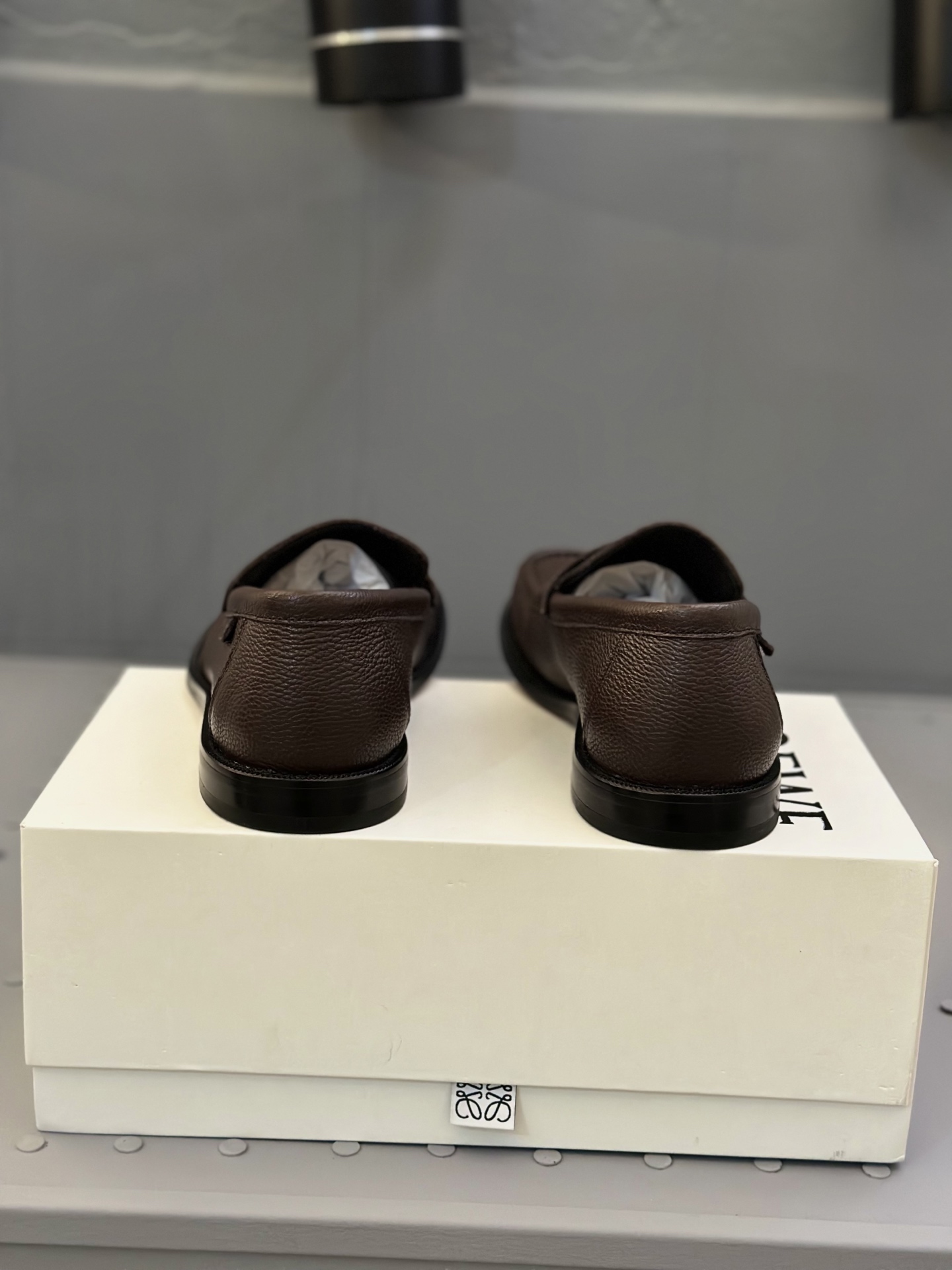 Loewe Ballet Runner Leather Loafers Casual Shoes, Brown, Size 39-44 8 i1745664919734 5200 0 6
